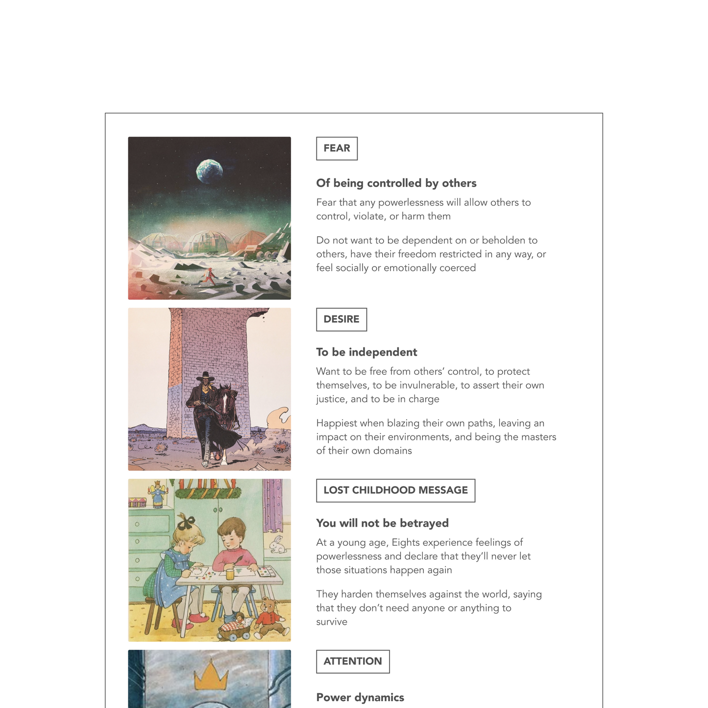 Enneagram Type 8 Field Guide