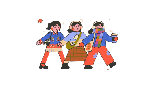 How the types are related: Social triad