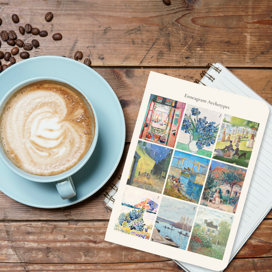 Enneagram & Art: Set of 3 Pocket Notebooks