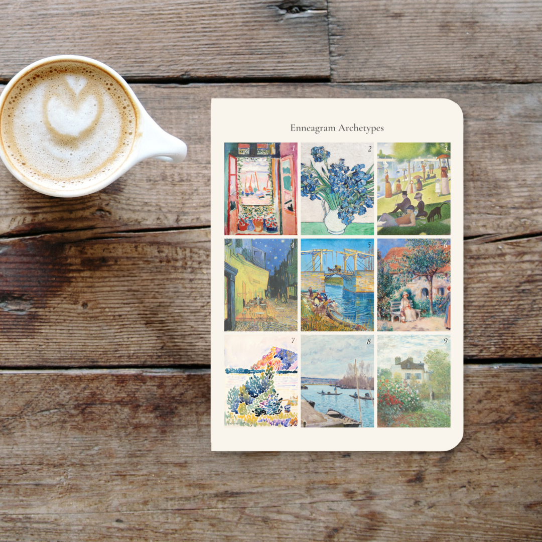 Enneagram & Art: Set of 3 Pocket Notebooks