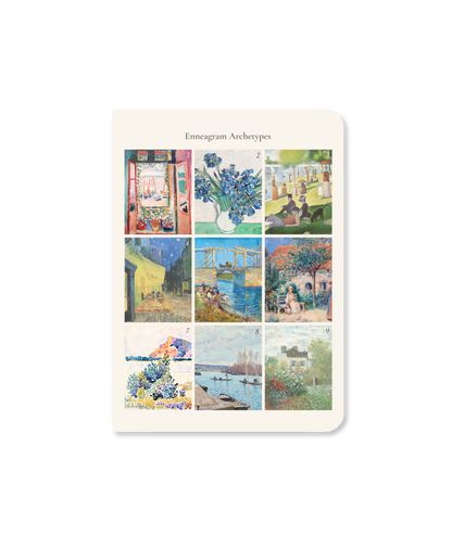 Enneagram & Art: Set of 3 Pocket Notebooks