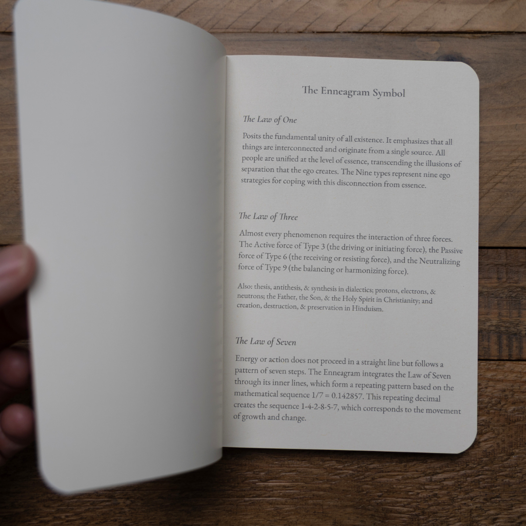 Enneagram Symbols: Set of 3 Pocket Notebooks