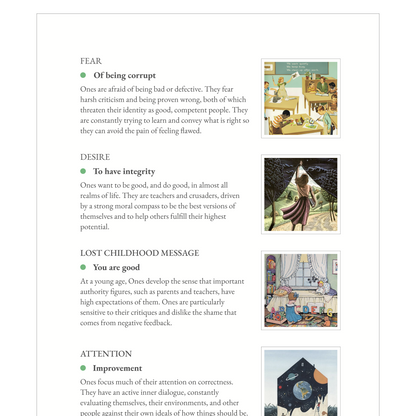 Enneagram Type 1 Field Guide