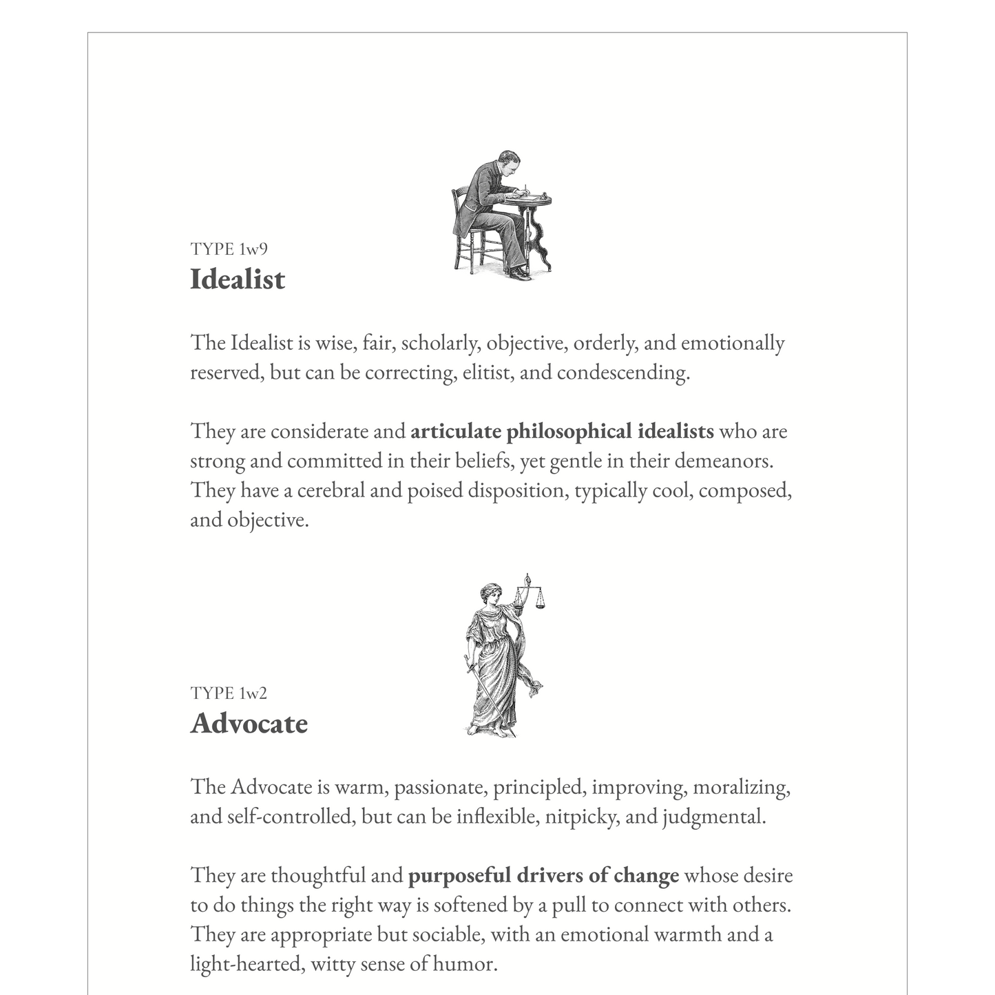 Enneagram Type 1 Field Guide