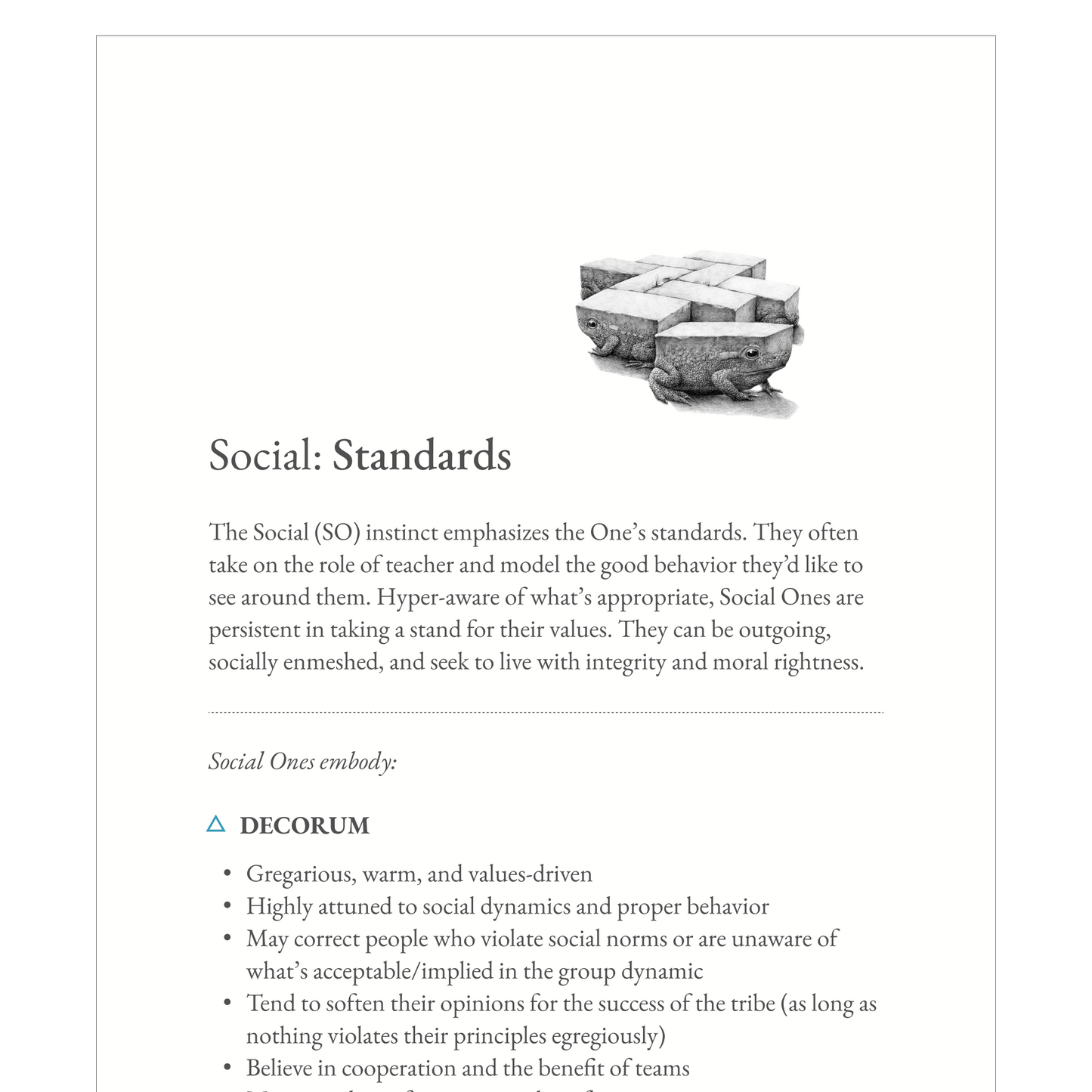 Enneagram Type 1 Field Guide