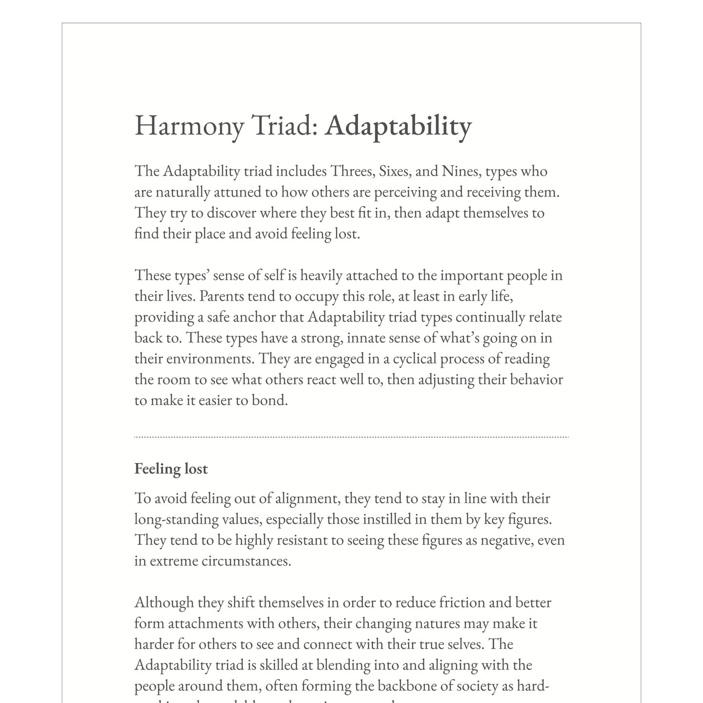 Enneagram Type 3 Field Guide