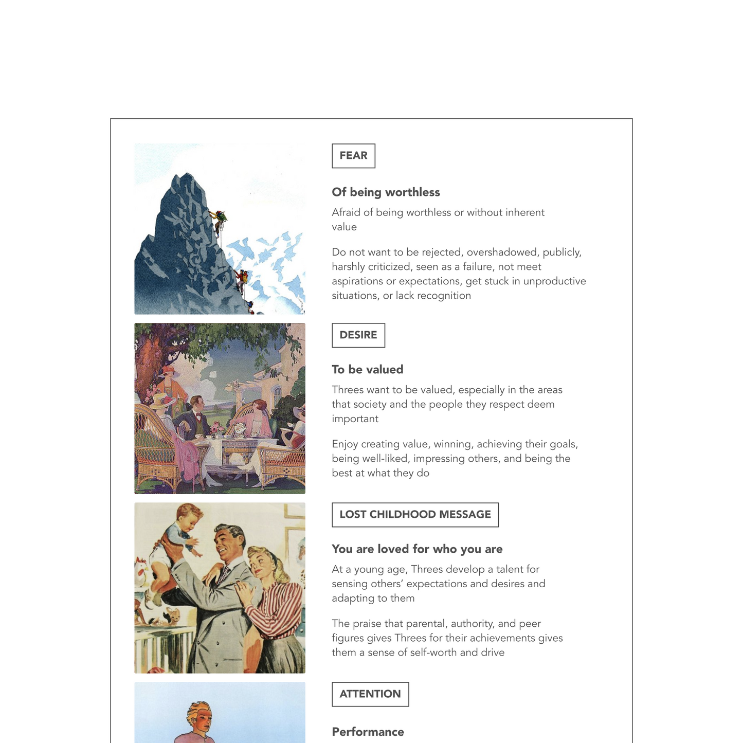 Enneagram Type 3 Field Guide