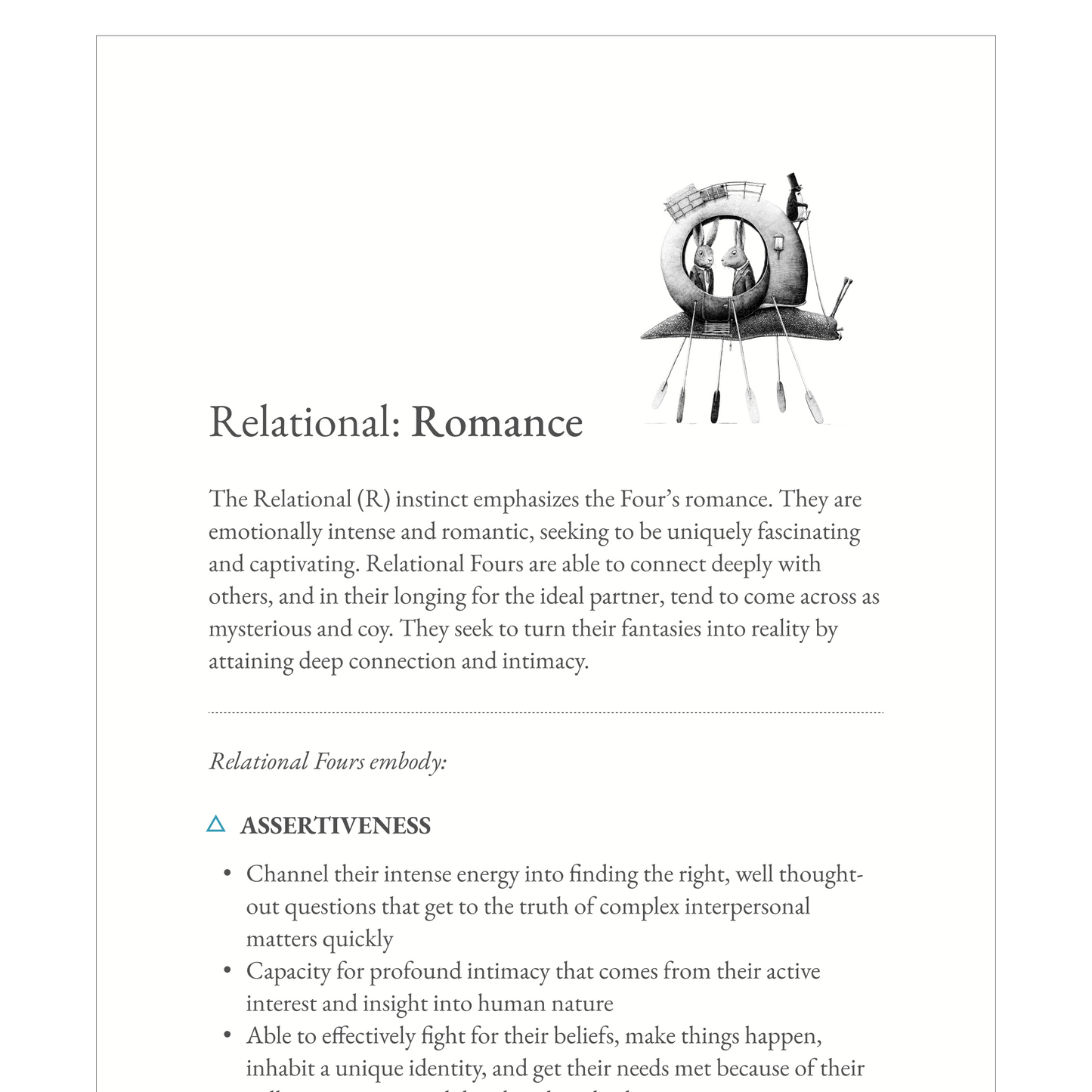 Enneagram Type 4 Field Guide