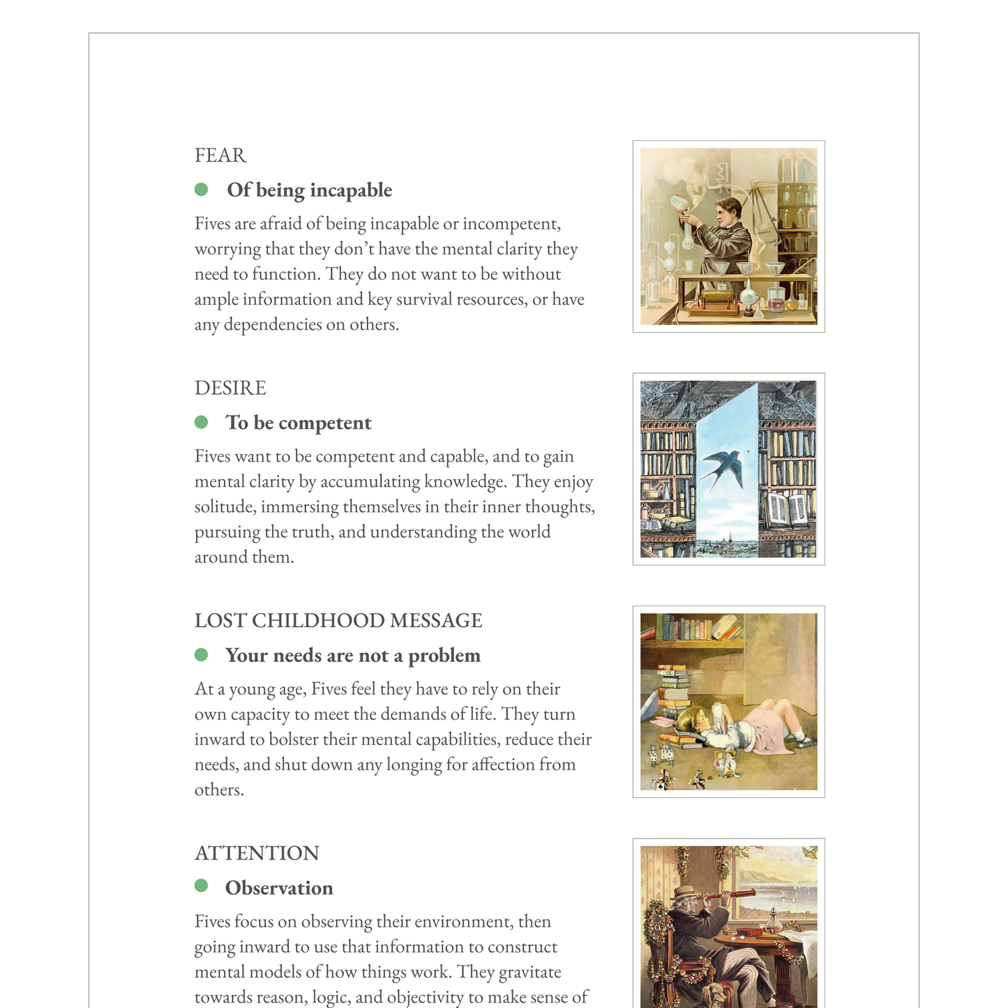 Enneagram Type 5 Field Guide