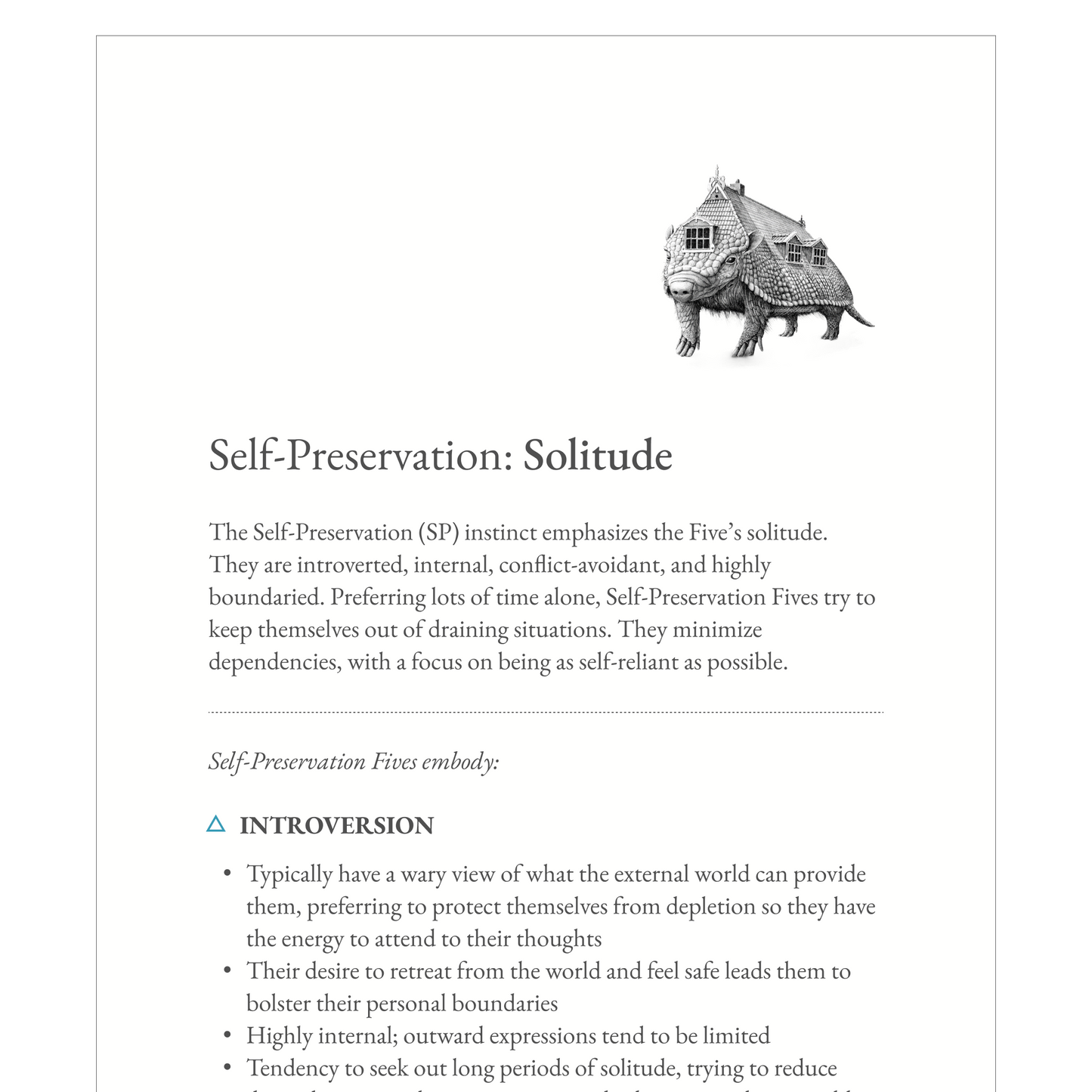 Enneagram Type 5 Field Guide