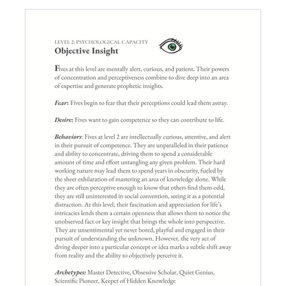 Enneagram Type 5 Field Guide
