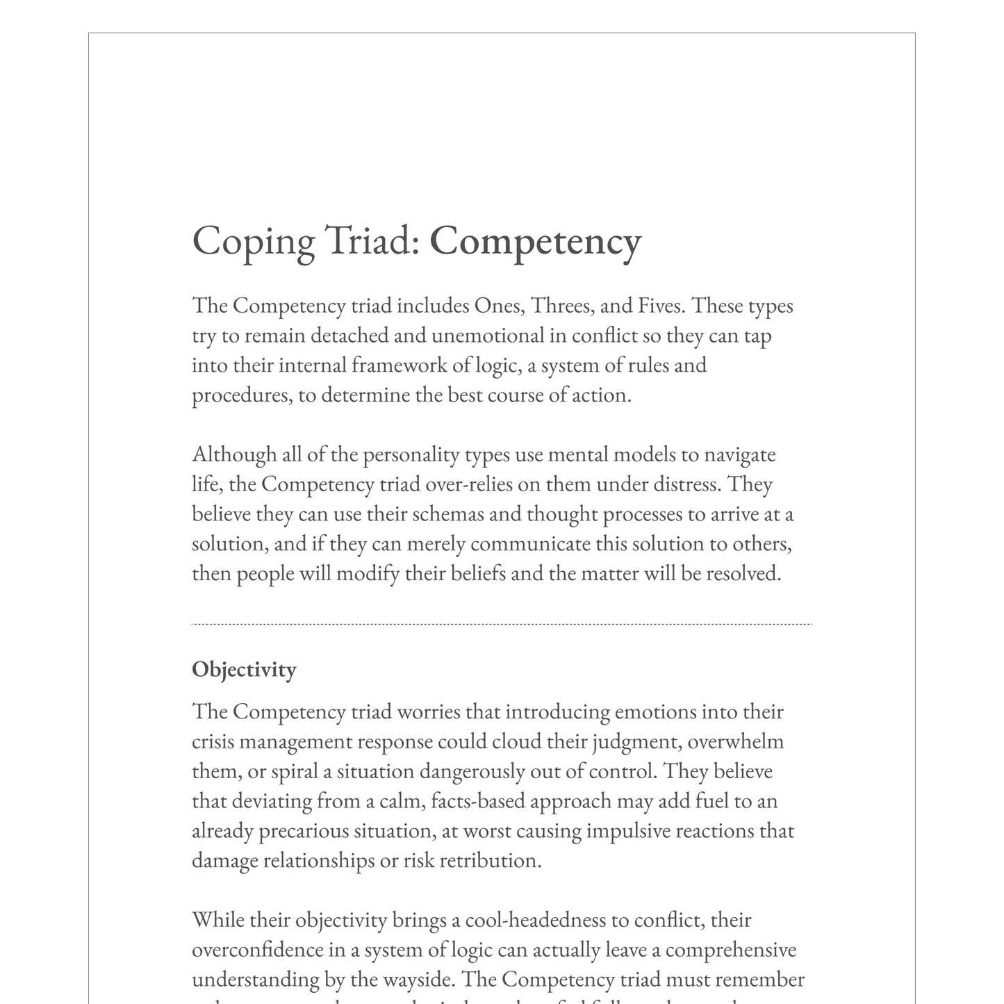Enneagram Type 5 Field Guide