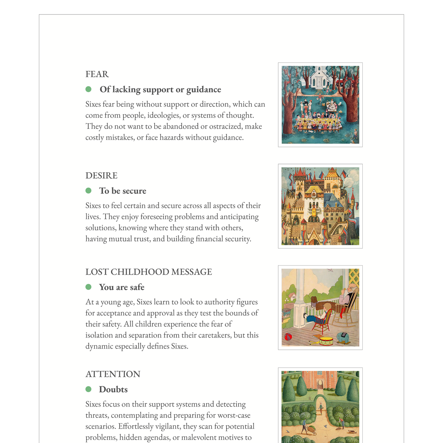 Enneagram Type 6 Field Guide