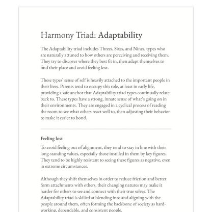 Enneagram Type 6 Field Guide