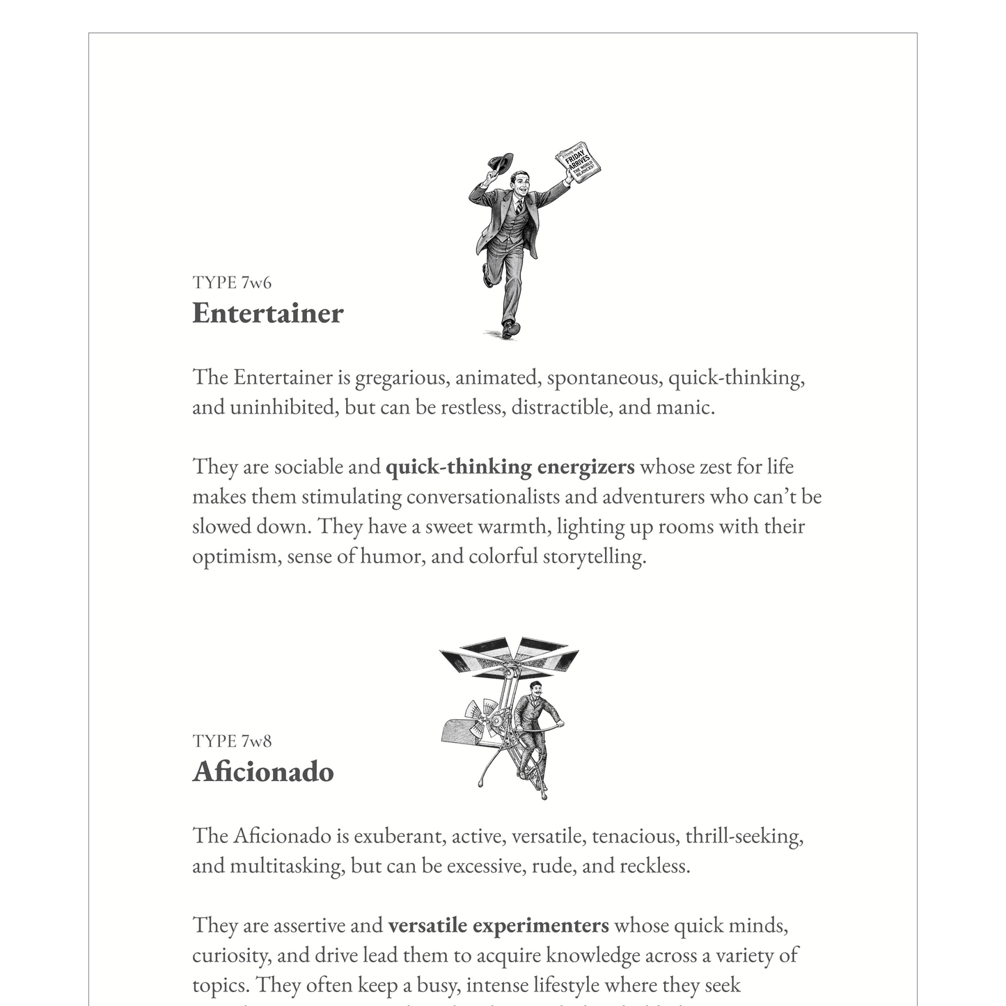 Enneagram Type 7 Field Guide