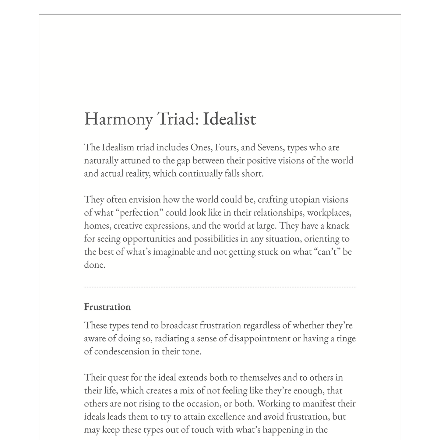 Enneagram Type 7 Field Guide