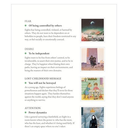 Enneagram Type 8 Field Guide