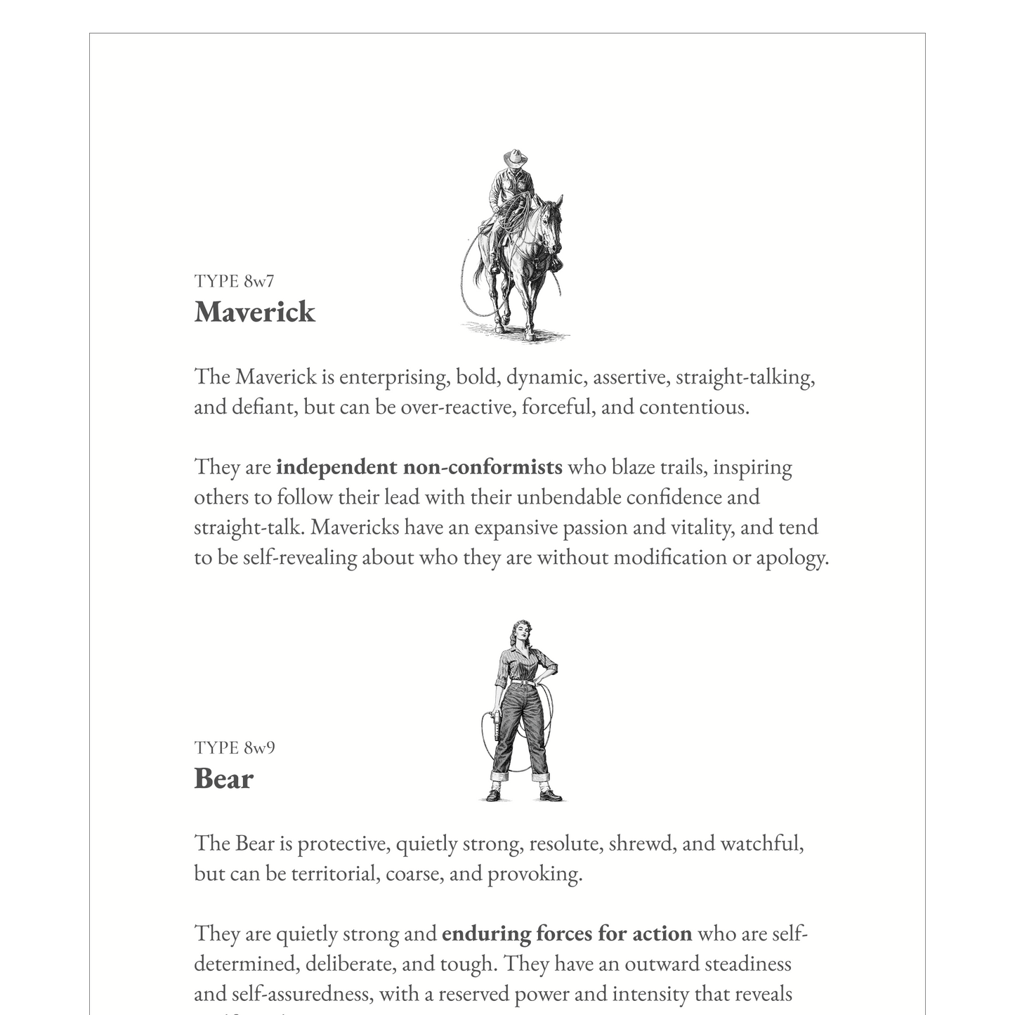 Enneagram Type 8 Field Guide
