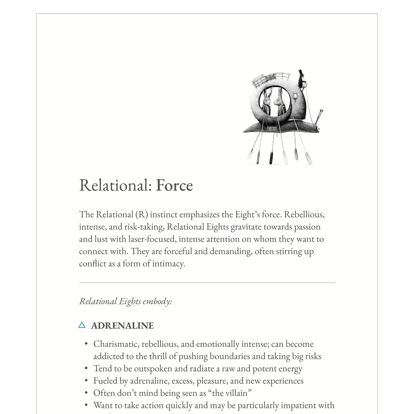 Enneagram Type 8 Field Guide