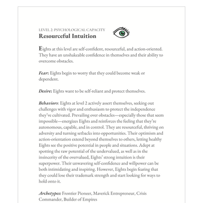 Enneagram Type 8 Field Guide
