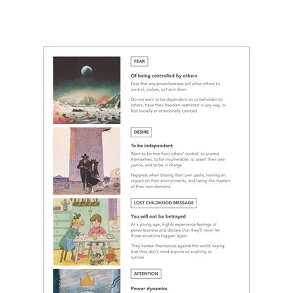 Enneagram Type 8 Field Guide