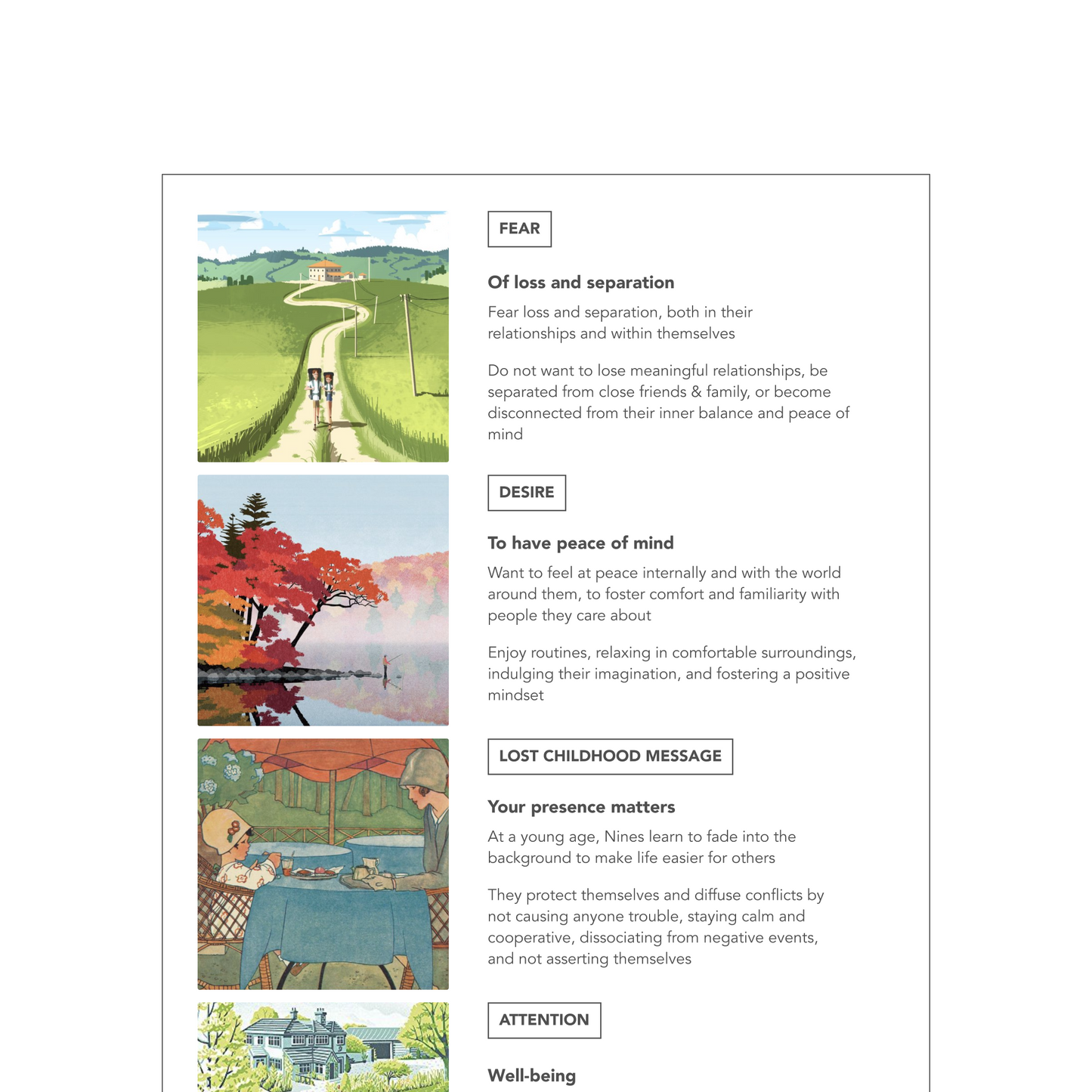 Enneagram Type 9 Field Guide