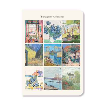 Enneagram & Art: Set of 3 Pocket Notebooks