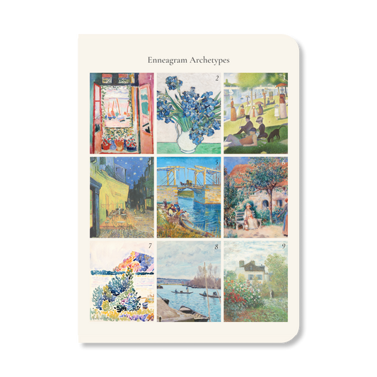 Enneagram & Art: Set of 3 Pocket Notebooks
