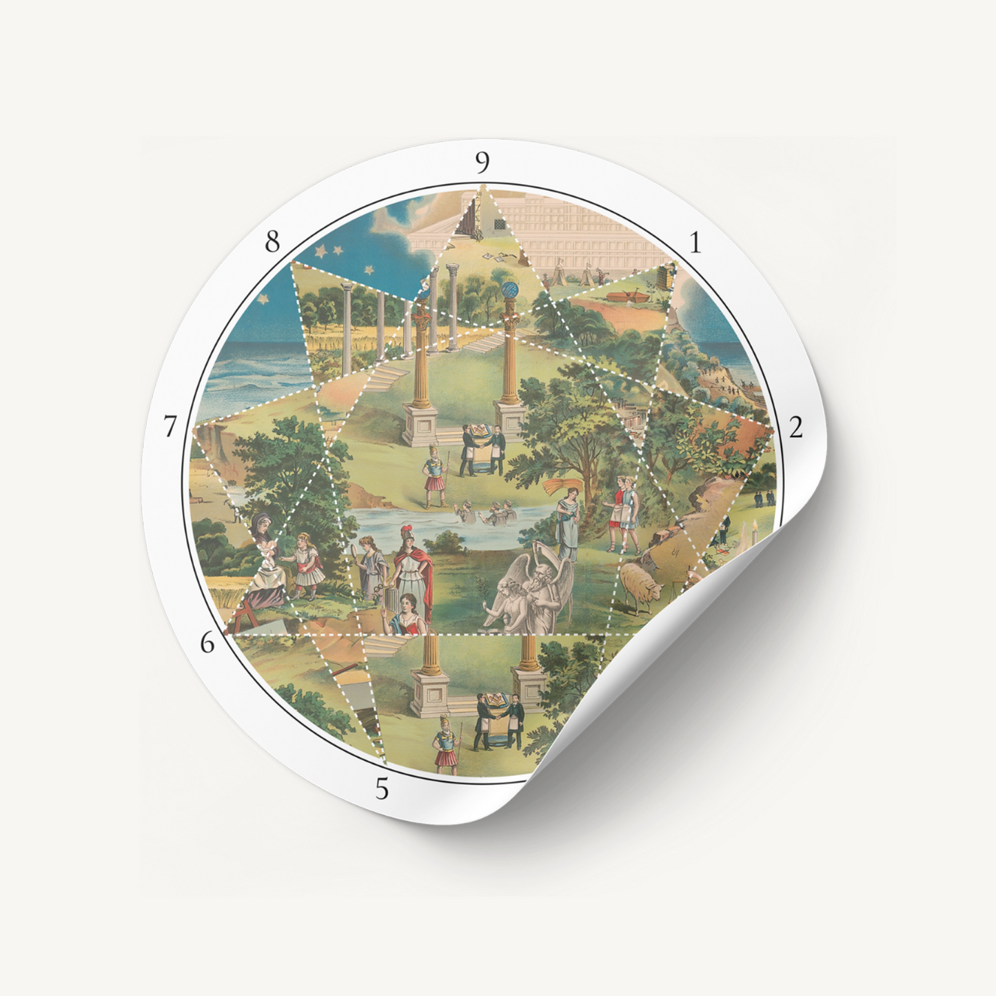 Enneagram World Sticker