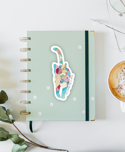 Enneagram Fabric Cat Stickers