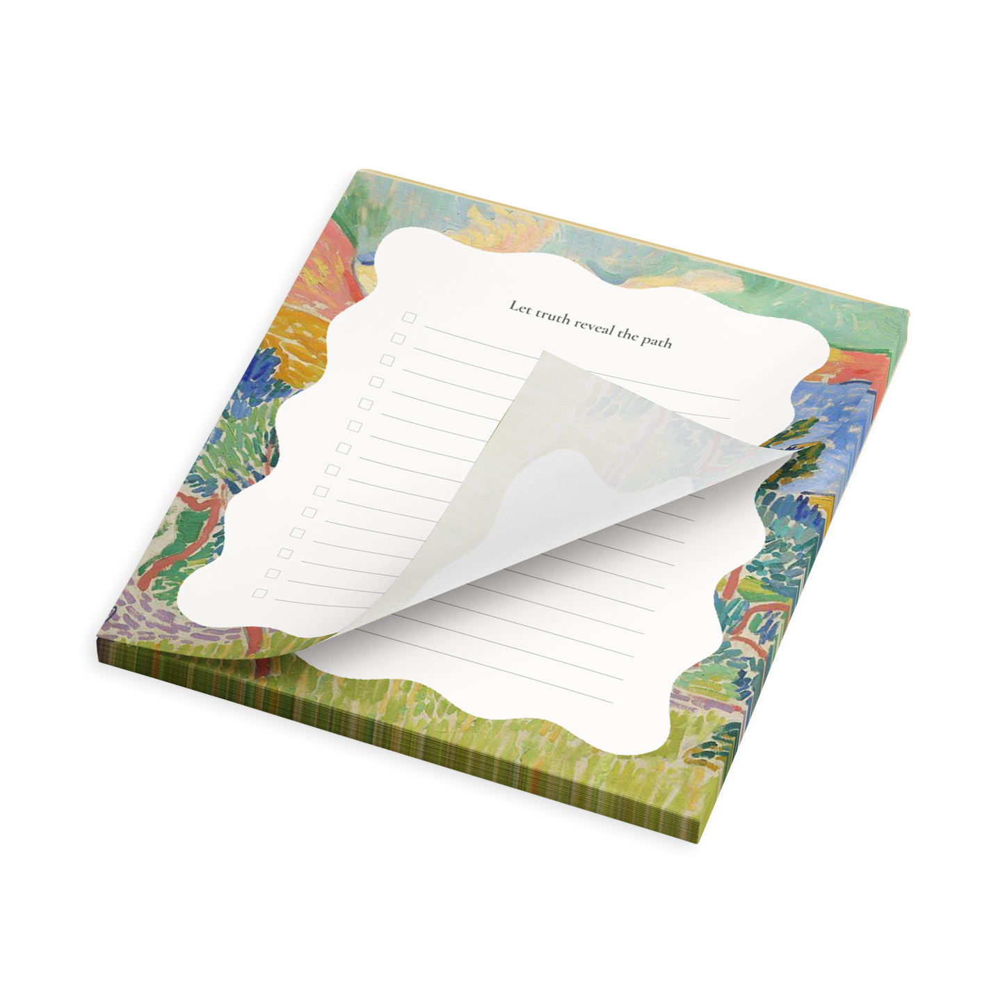 Let truth reveal the path notepad