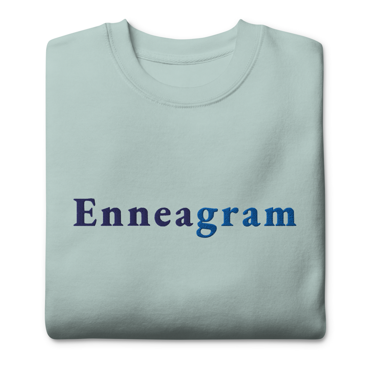 Embroidered Enneagram Unisex Premium Sweatshirt