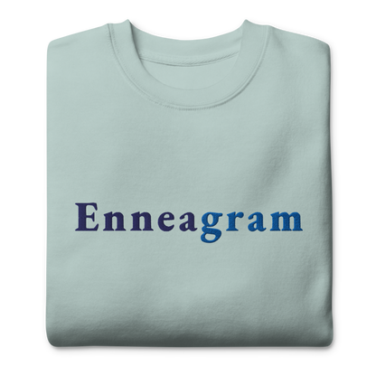 Embroidered Enneagram Unisex Premium Sweatshirt