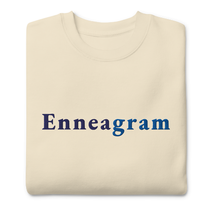 Embroidered Enneagram Unisex Premium Sweatshirt