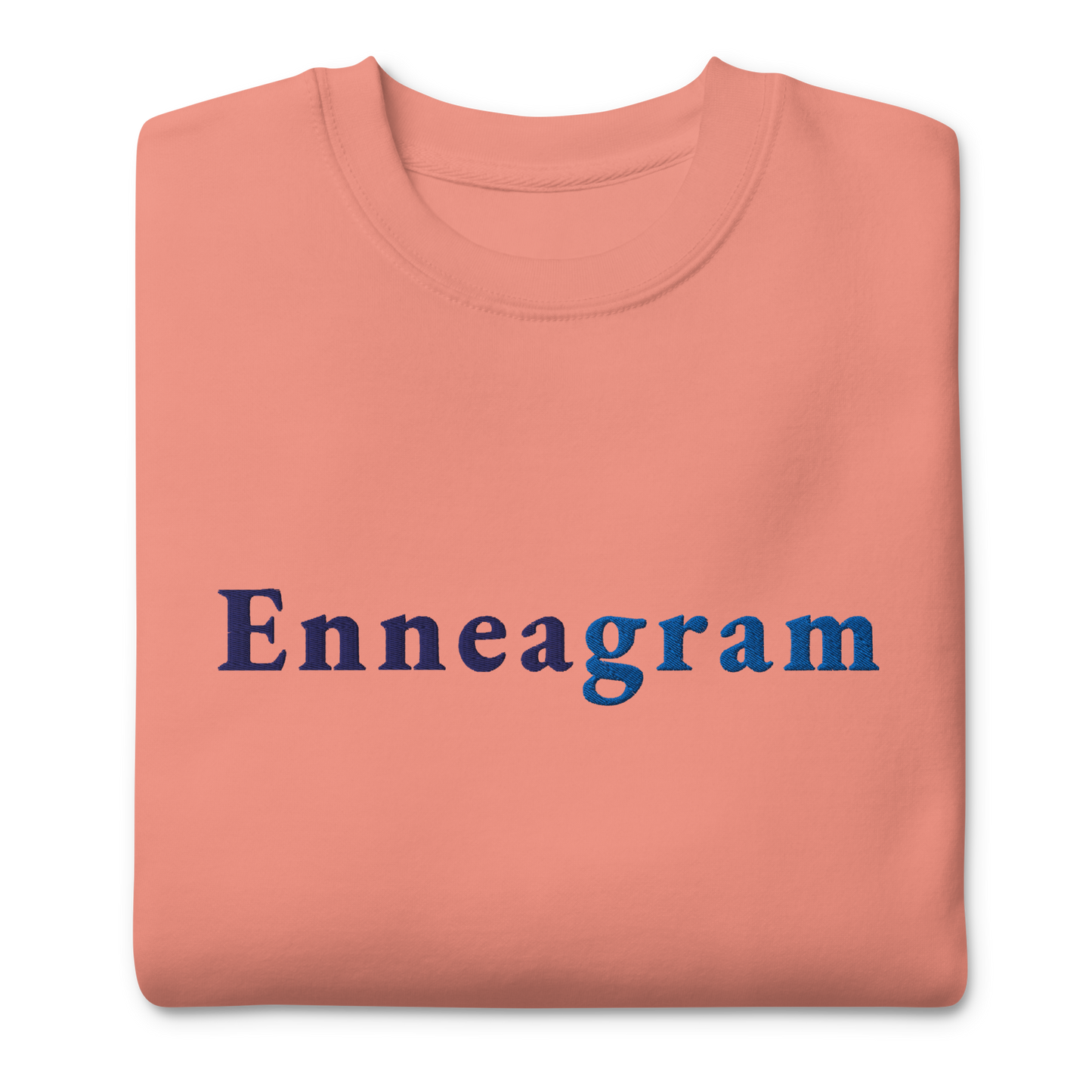 Embroidered Enneagram Unisex Premium Sweatshirt