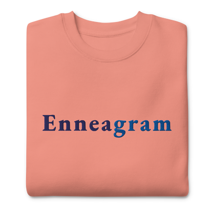 Embroidered Enneagram Unisex Premium Sweatshirt