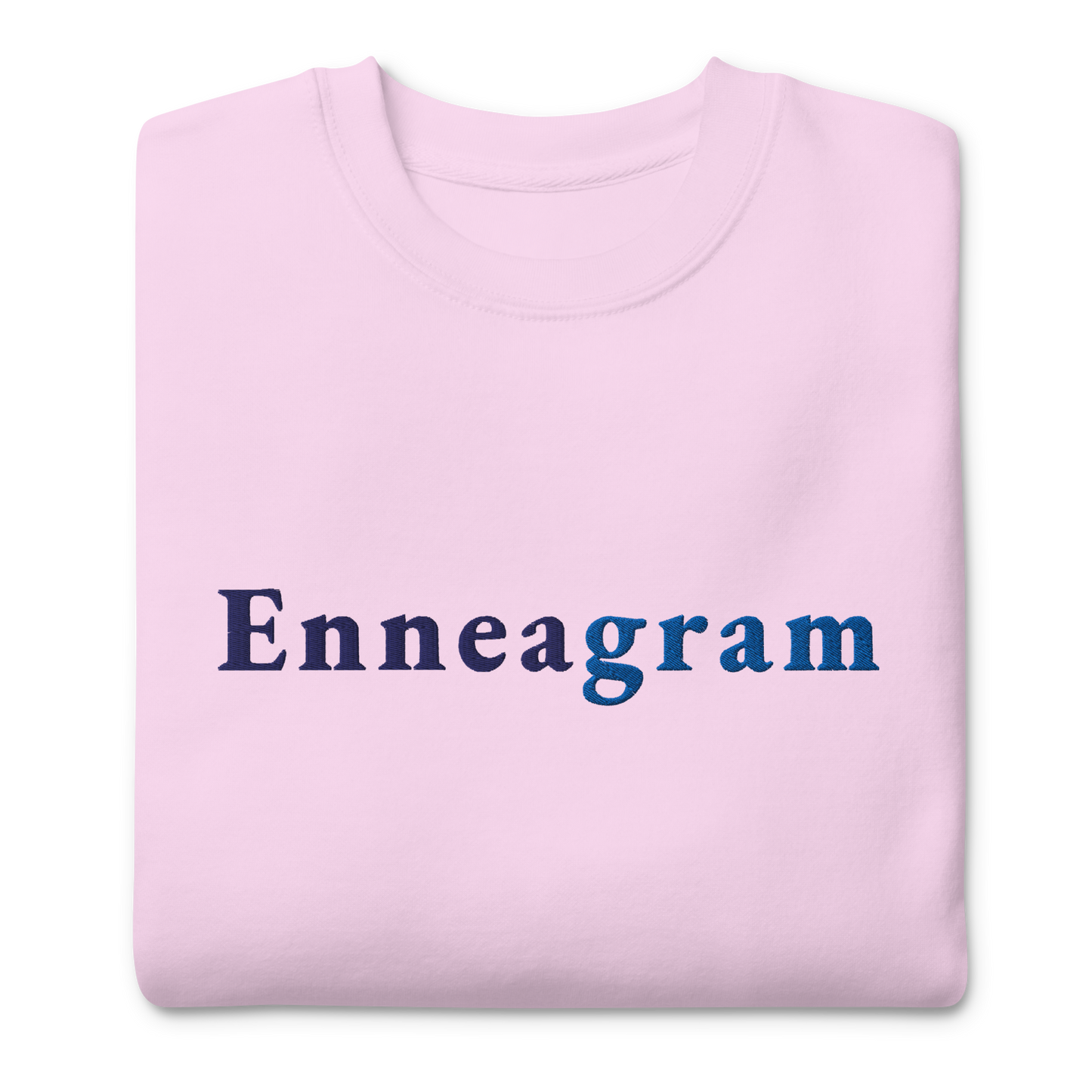 Embroidered Enneagram Unisex Premium Sweatshirt