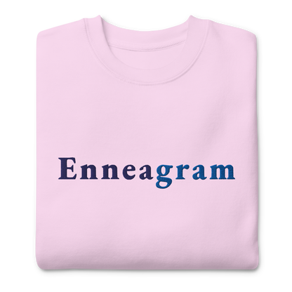 Embroidered Enneagram Unisex Premium Sweatshirt