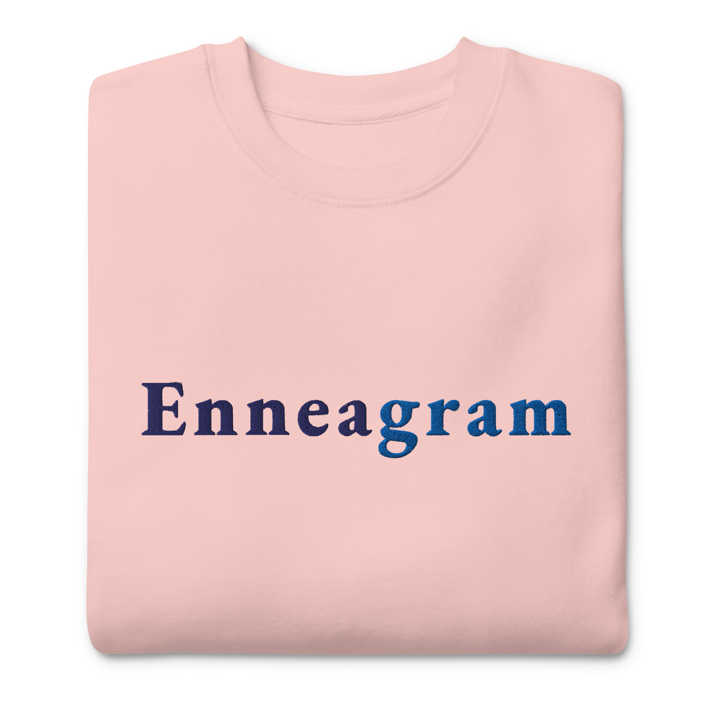 Embroidered Enneagram Unisex Premium Sweatshirt