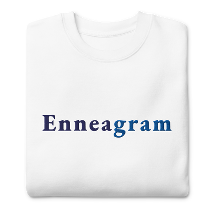 Embroidered Enneagram Unisex Premium Sweatshirt
